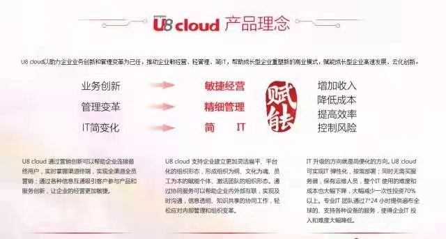 用友云U8Cloud，企業(yè)數(shù)字化智能ERP